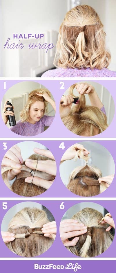 5 Easy Elastics-Only Hairstyles - Behindthechair.com
